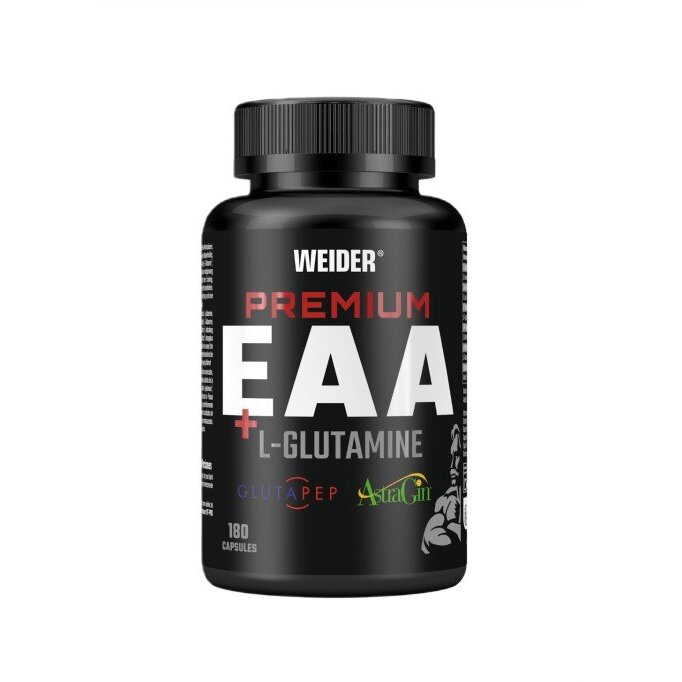 29254e4221c50e9f699f193dce8f3562-1.jpg Premium EAA + L-Glutamine - 180 caps - obrazek 1