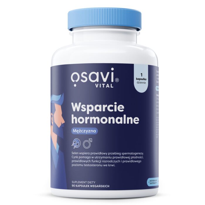 Wsparcie Hormonalne Mężczyzna - 90 vegan caps - obrazek 1