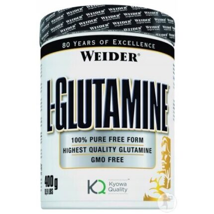 L-Glutamine, 100% Pure Free Form - 400 grams