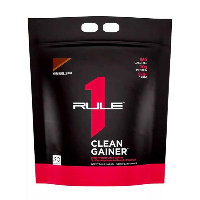 2b6aec091f12fbc73f8fd7cbefeea2d8-1.jpg R1 Clean Gainer, Chocolate Fudge - 4470 grams - obrazek 1