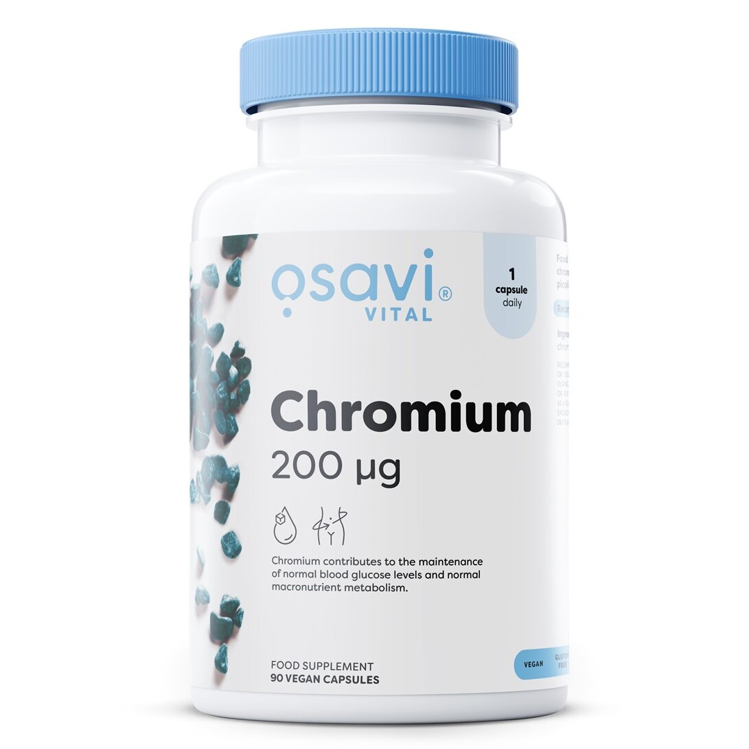 2dd3bbd1cb84a1725f1cebc99ce1d145-1.jpg Chromium, 200mcg - 90 vegan caps - obrazek 1