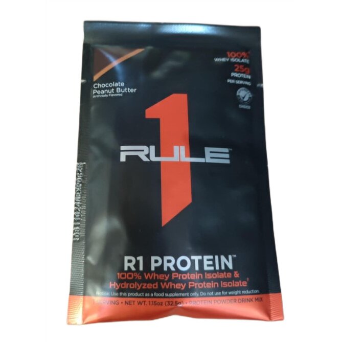 2eedaefed93f0325bb3f4593fc09cbc2-1.jpg R1 Protein, Chocolate Peanut Butter - 32.5 grams (1 serving) - obrazek 1