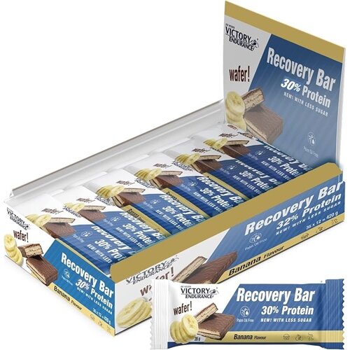 2ff112e487bd3cf6abfdd9c5ec4c41f1_1-1.jpg Joe Weider Victory Endurance Recovery Bar, Banana - 12 x 35g - obrazek 1