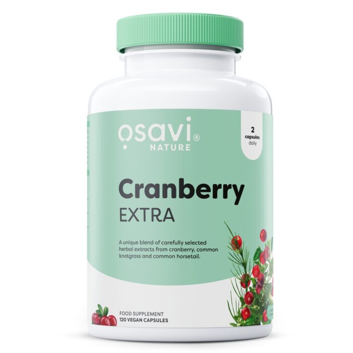 Cranberry EXTRA - 120 vegan caps - obrazek 1