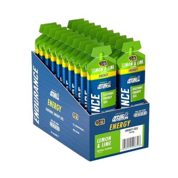 30567637c3957554aecfd91c3a92c5a1-1.jpg Endurance Energy Isotonic Energy Gel, Lemon & Lime - 20 x 60g - obrazek 1