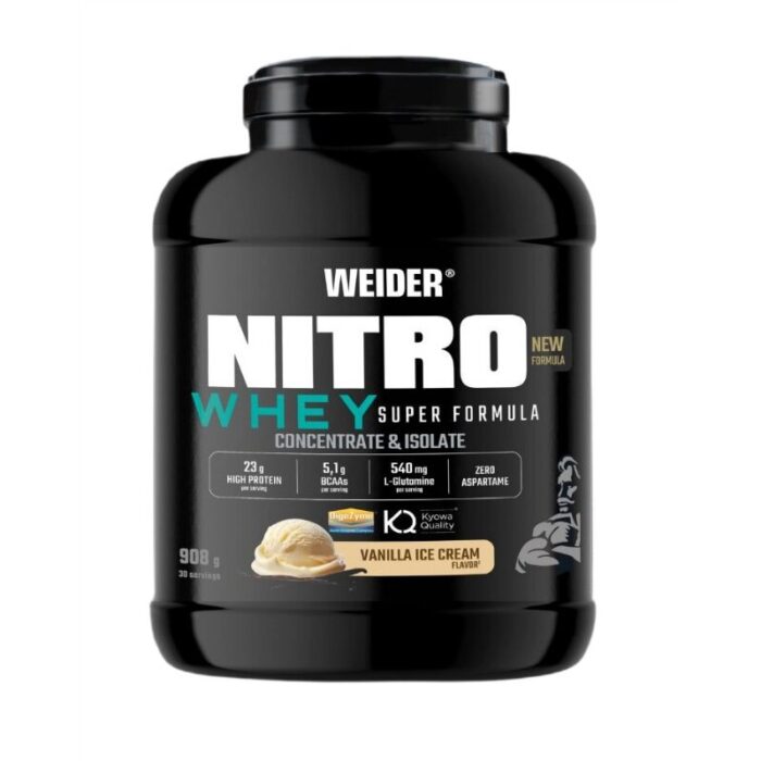 Nitro Whey Super Formula, Vanilla Ice Cream - 908 grams - obrazek 1