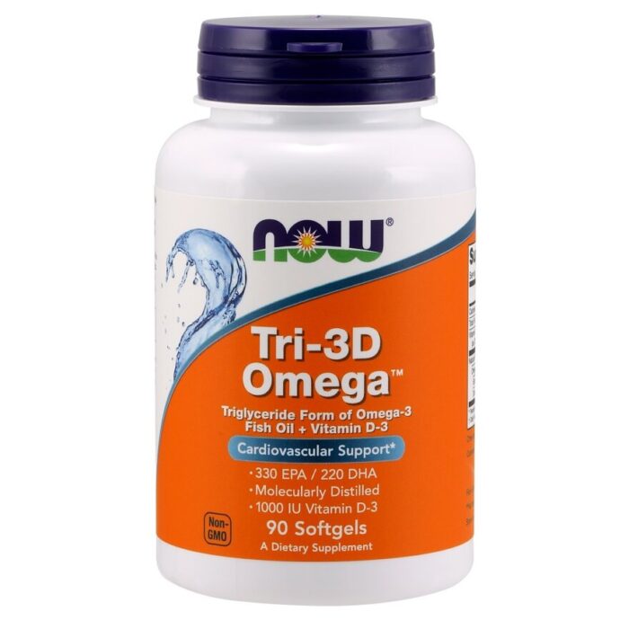 Tri-3D Omega - 90 softgels - obrazek 1
