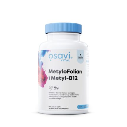 MetyloFolian i Metyl-B12 - 120 vegan caps