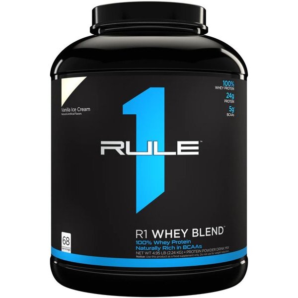 38a7af25ead670d88fe47da5dfb676e8-1.jpg R1 Whey Blend, Vanilla Ice Cream - 2240 grams - obrazek 1