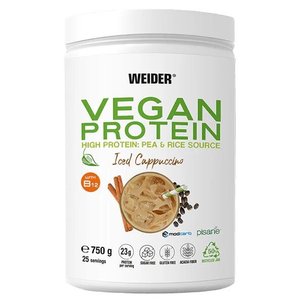 3e1a2560fe1f7a5a23dbd8bf672f9d60-1.jpg Vegan Protein, Iced Cappuccino - 750 grams - obrazek 1