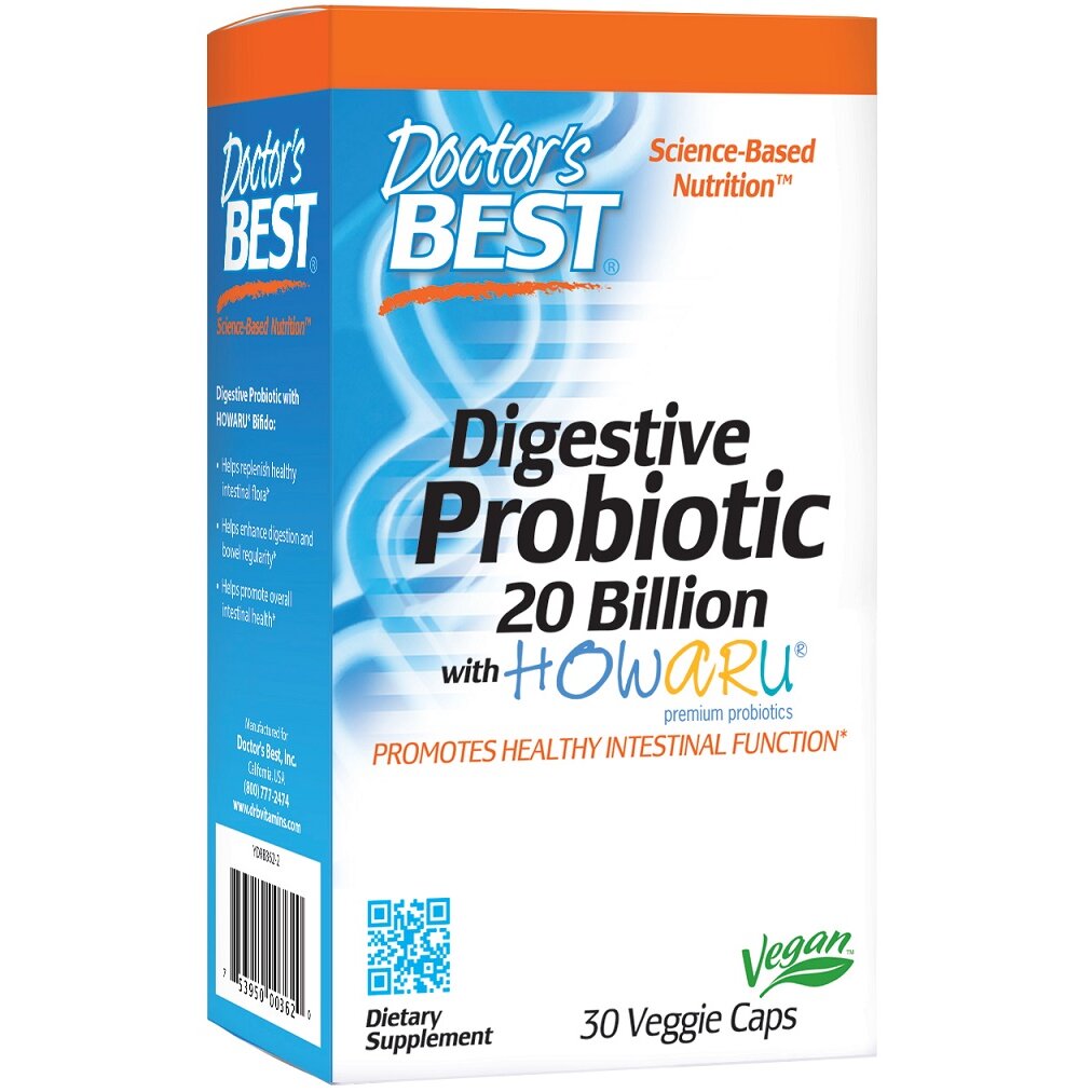 3ffc8bb3e84037d266bc83948c8d9e97-1.jpg Digestive Probiotic, 20 Billion CFU - 30 vcaps - obrazek 1
