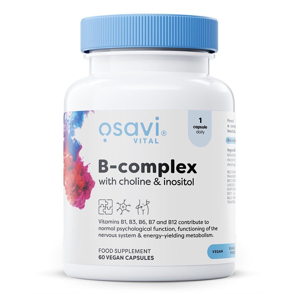42adfa281202e78e4548715e8844dd2c-1.jpg B-Complex with Choline & Inositol - 60 vegan caps - obrazek 1