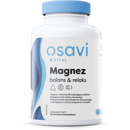 Magnez Balans & Relaks - 90 vegan caps
