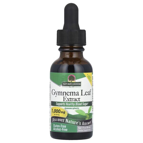 4741131efaaf4225ed1ffd08b41fcd8c-1.jpg Gymnema Leaf Extract - 30 ml. - obrazek 1