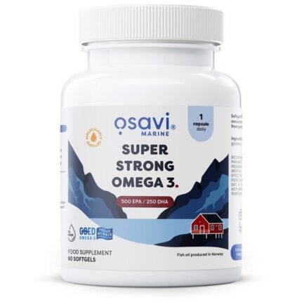 Super Strong Omega 3, 500 EPA / 250 DHA - 60 softgels