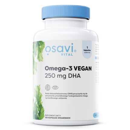 Omega-3 Vegan (Vital), 250mg DHA - 120 vegan softgels