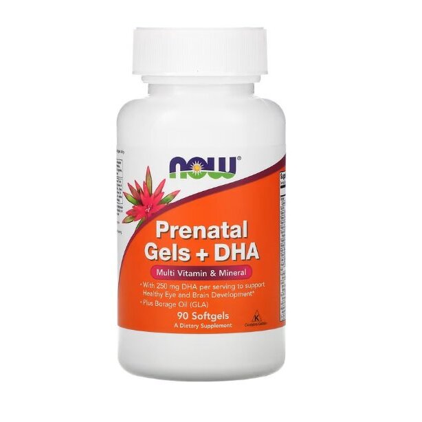 4ecdef6fbf9030691f0d1825a5b3e3ad-1.jpg Prenatal Gels + DHA - 90 softgels - obrazek 1