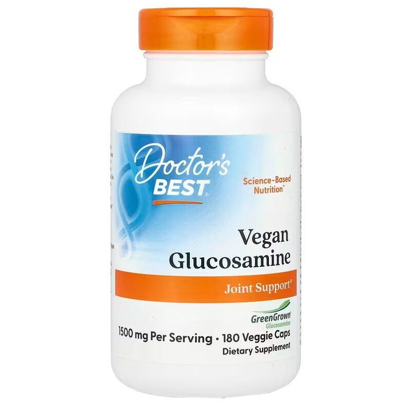 50361abb2e54b66084406c9832204459-1.jpg Vegan Glucosamine with GreenGrown, 1500mg - 180 vcaps - obrazek 1