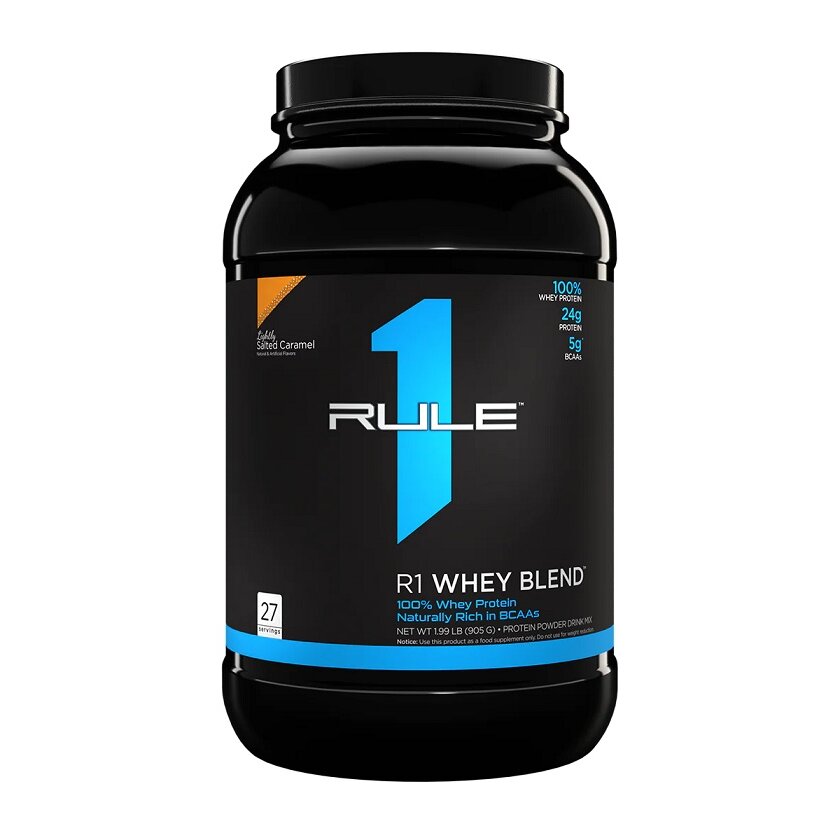 5104085547684cd63c48054b53d938b7-1.jpg R1 Whey Blend, Lightly Salted Caramel - 905 grams - obrazek 1
