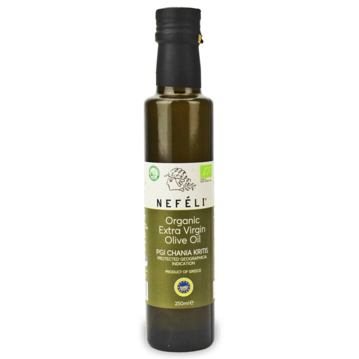 OLIWA Z OLIWEK EXTRA VIRGIN PGI KRETA BIO 250 ml - NEFELI - obrazek 1