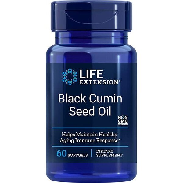 537de6b02e2ff492368b7c5ea50bd239-1.jpg Black Cumin Seed Oil - 60 softgels - obrazek 1