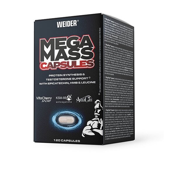 559cb602d44edd3c2a8dbfa8a91e64ec-1.jpg Mega Mass Capsules - 120 caps - obrazek 1