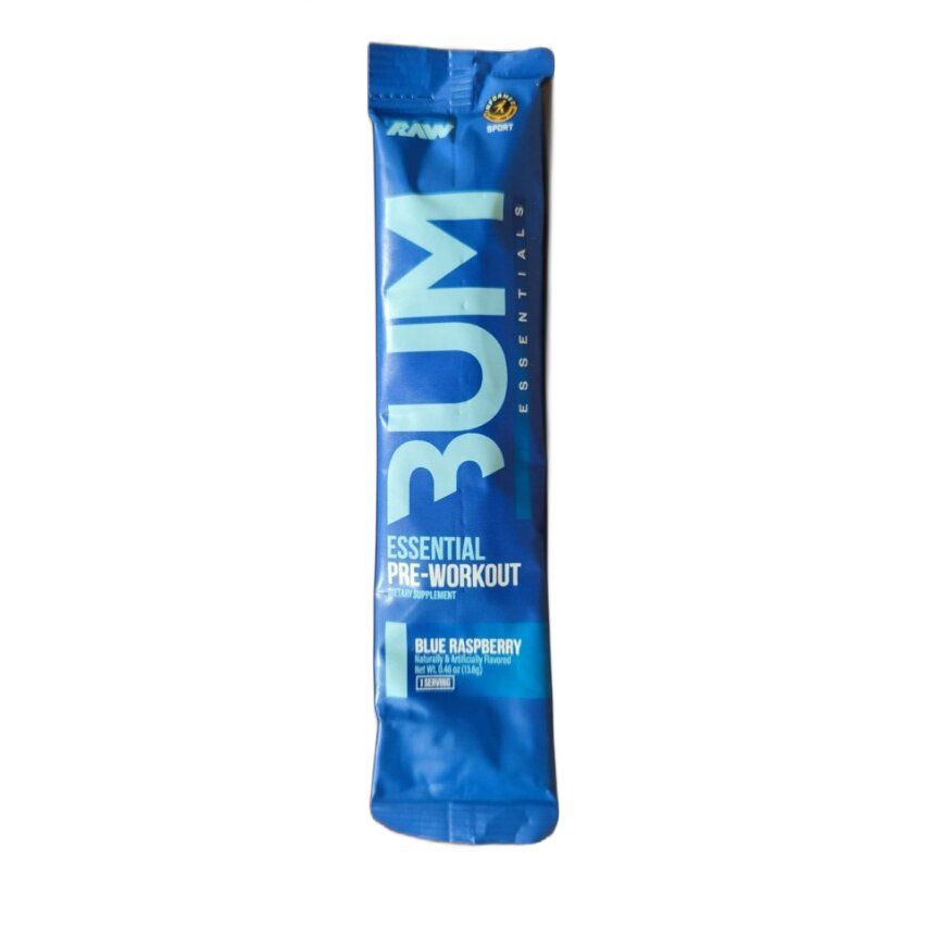 58c2d764e5601f6f4b63f768298ed46d-2.jpg CBUM Essential Pre-Workout, Blue Raspberry - 13.6 grams (1 serving) - obrazek 1