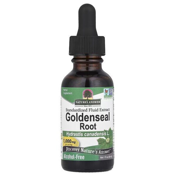 58f75b57145ca4e82987a3ee3f7874c0-1.jpg Goldenseal Root, Liquid- 30 ml. - obrazek 1