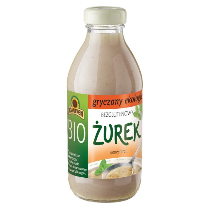 ŻUREK GRYCZANY BEZGLUTENOWY KONCENTRAT BIO 320 ml - KOWALEWSKI - obrazek 1