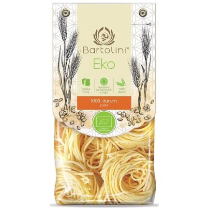 MAKARON (SEMOLINOWY) GNIAZDA SPAGHETTI A'LA CHITARRA BIO 250 g - BARTOLINI