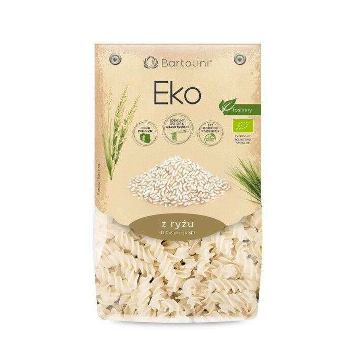 MAKARON (RYŻOWY) ŚWIDERKI BIO 250 g - BARTOLINI - obrazek 1