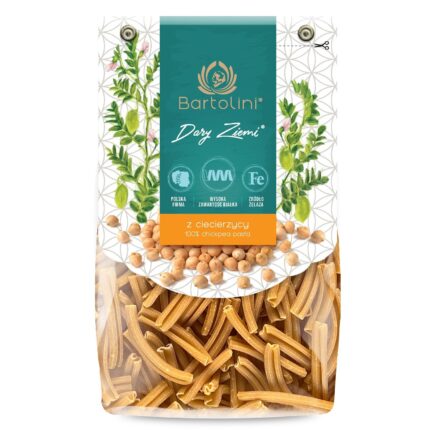 Makaron z ciecierzycy warkocze 250g BARTOLINI