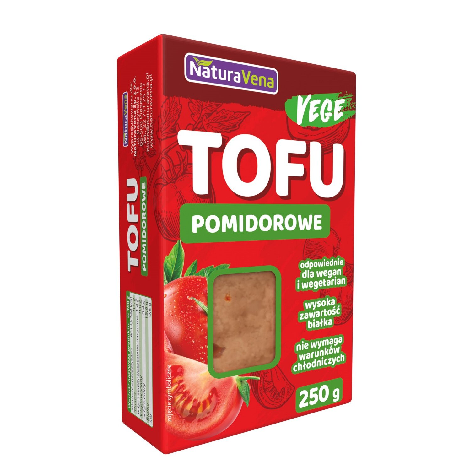 5902367405335-1.jpg TOFU POMIDOROWE 250 g - NATURAVENA - obrazek 1