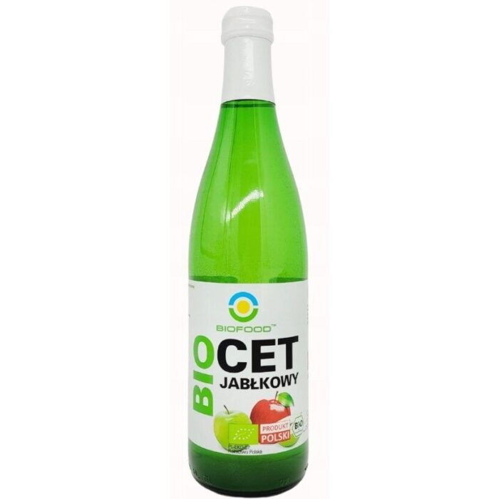 OCET JABŁKOWY 5 % NIEFILTROWANY BIO 500 ml - BIOFOOD - obrazek 1