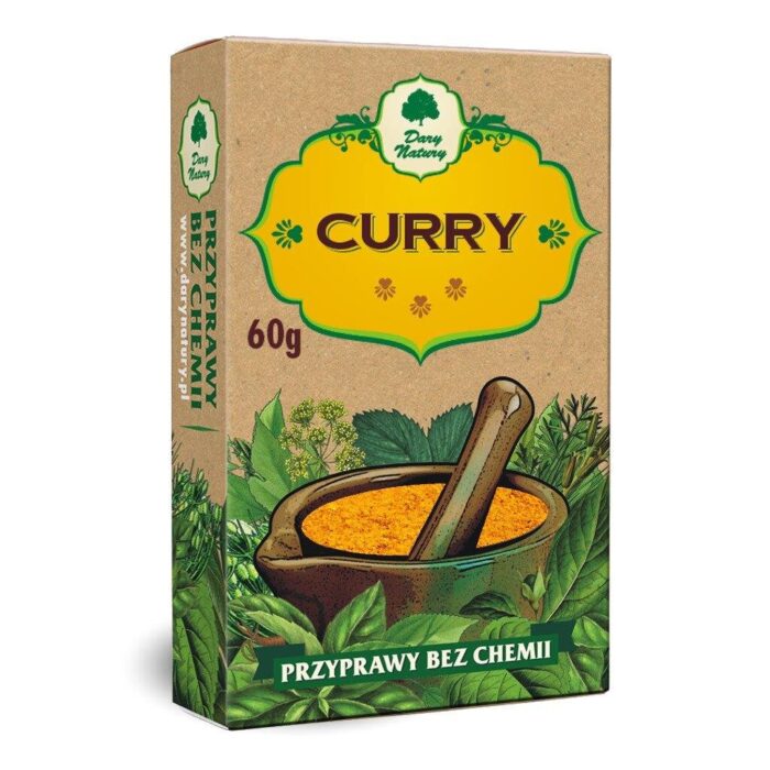Curry 60g DARY NATURY - obrazek 1
