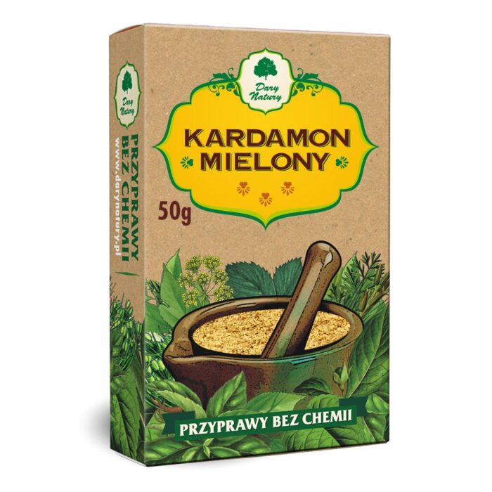 Kardamon mielony 50g DARY NATURY - obrazek 1