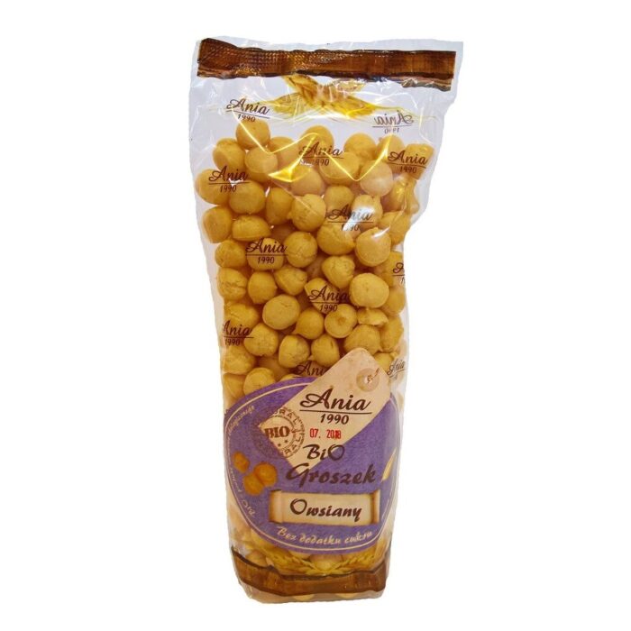 GROSZEK PTYSIOWY OWSIANY BEZ DODATKU CUKRÓW BIO 70 g - BIO ANIA - obrazek 1