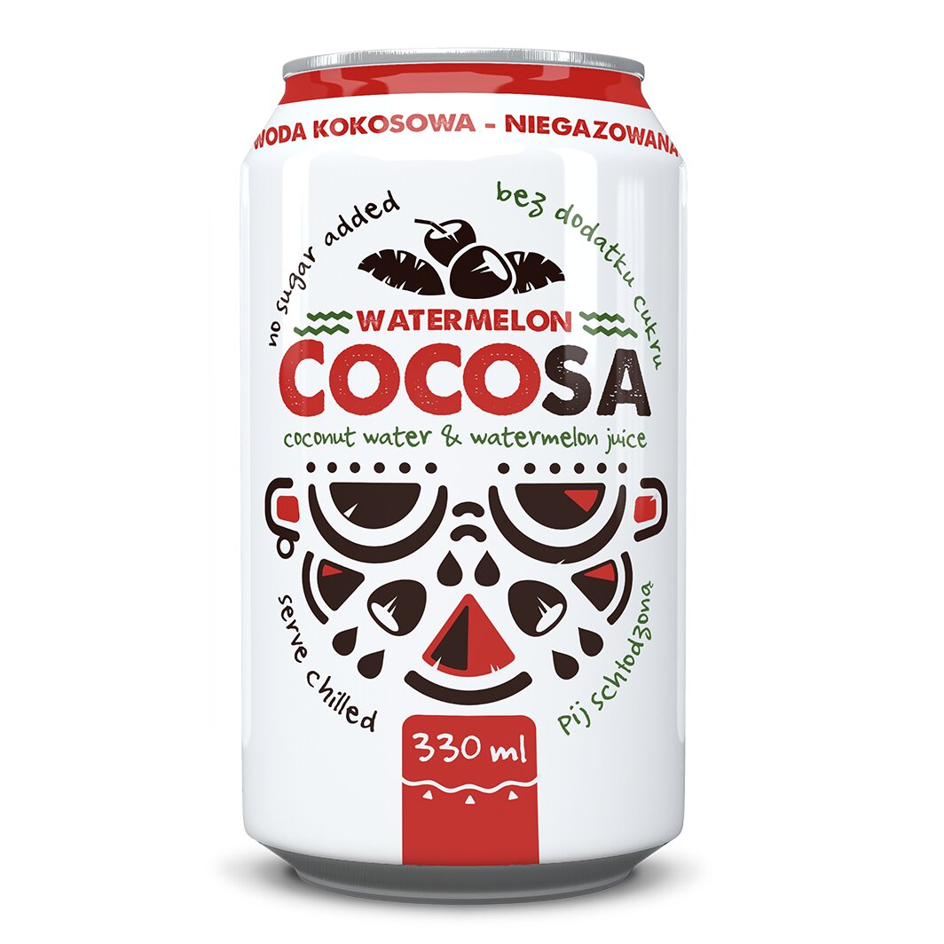 5906395147410-1-1.jpg Woda kokosowa z arbuzem Cocosa bez cukru 330ml DIET-FOOD - obrazek 2