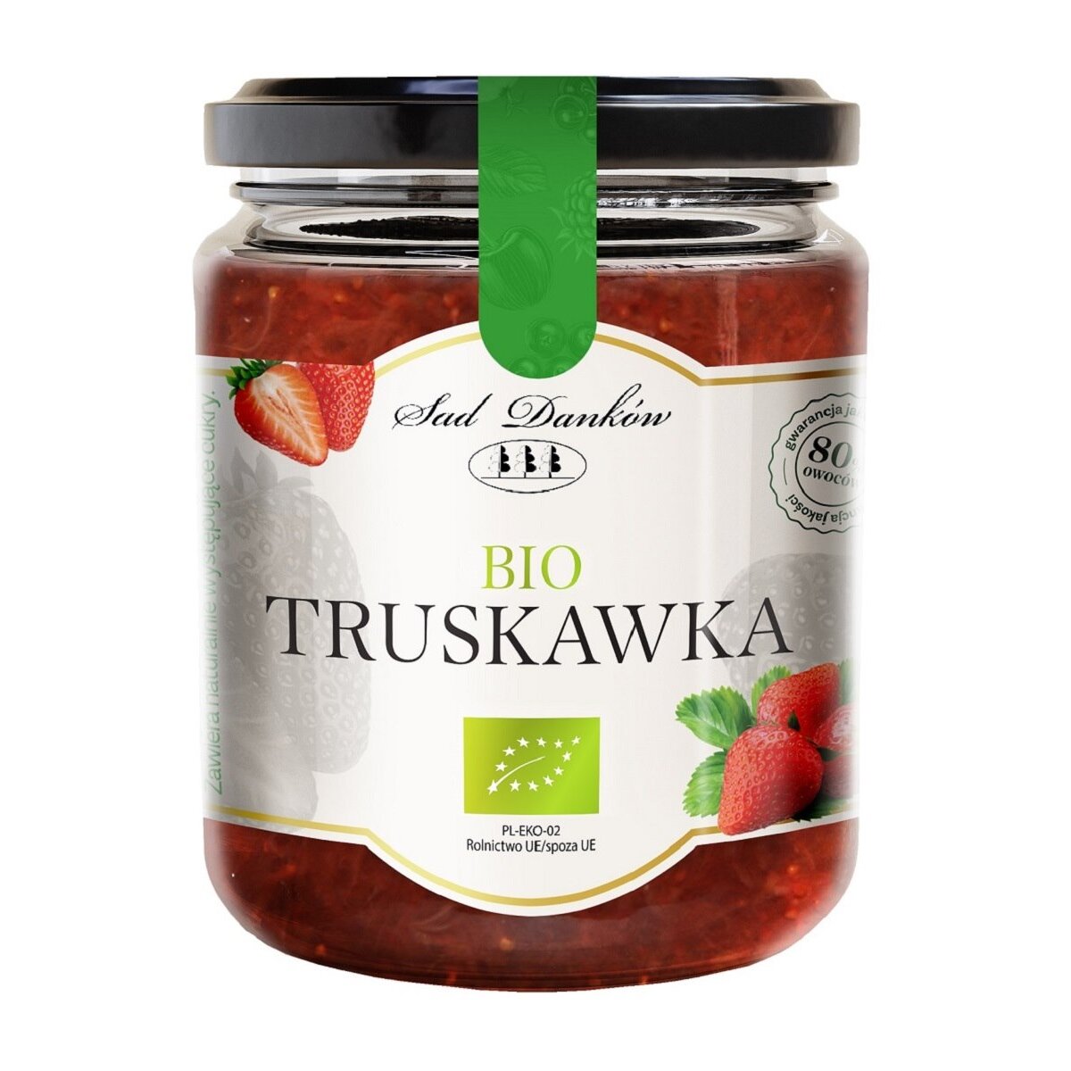 5907736737109-1.jpg TRUSKAWKA 80 % BIO 260 g - SAD DANKÓW - obrazek 1