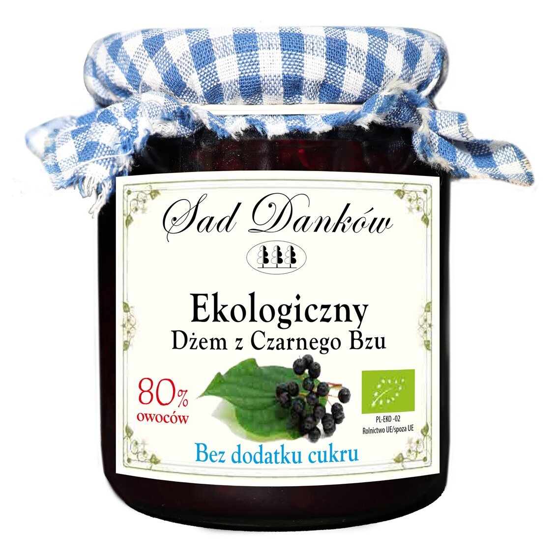 5907736737550-1.jpg CZARNY BEZ 80 % BIO 260 g - SAD DANKÓW - obrazek 1