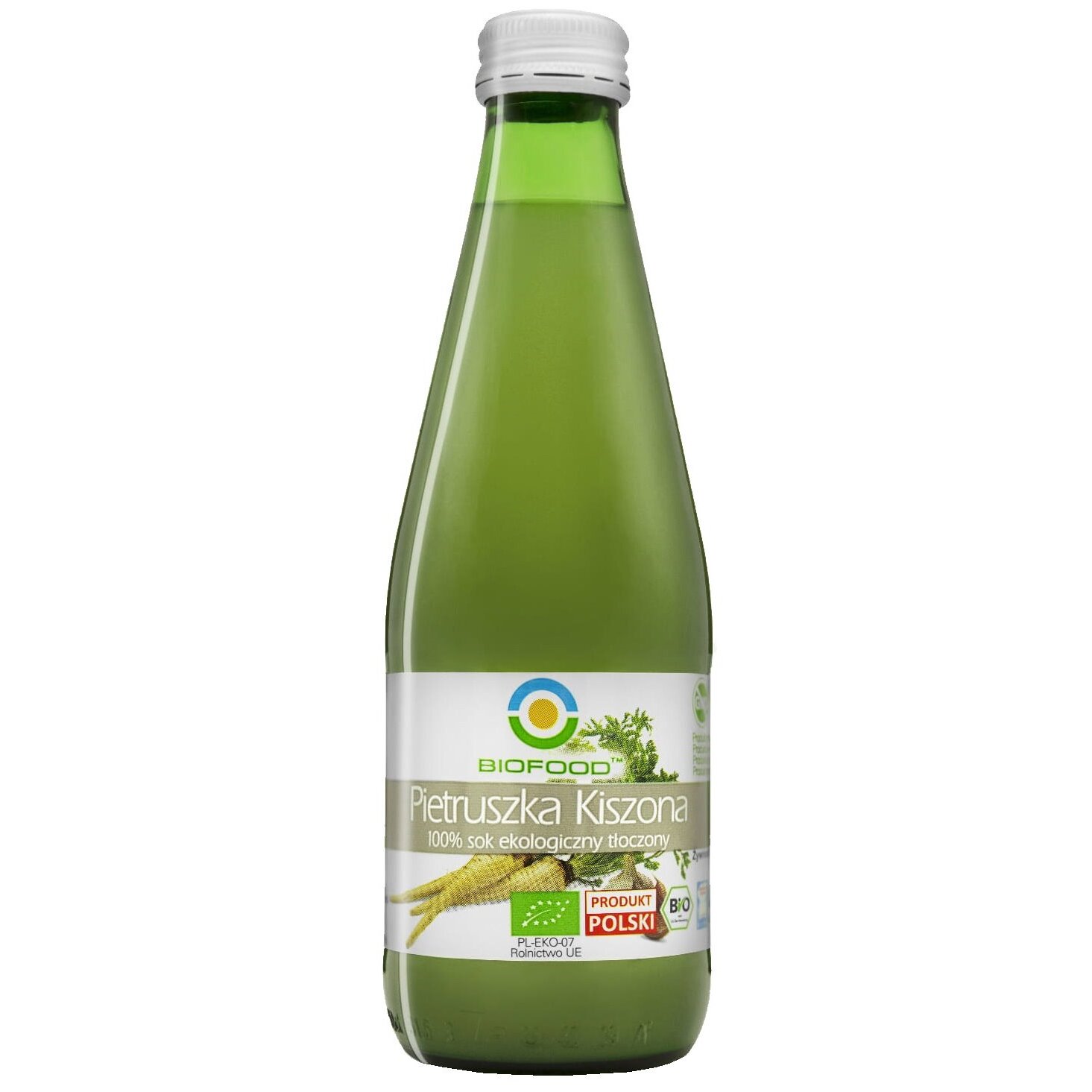 5907752683466-1.jpg SOK Z PIETRUSZKI KISZONEJ NFC BEZGLUTENOWY BIO 300 ml - BIOFOOD - obrazek 1