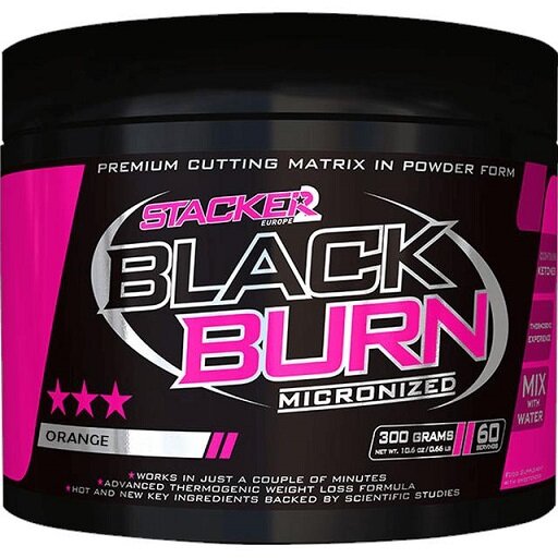 5ab808505957f38b6d0d538efdedde81-1.jpg Black Burn Micronized, Orange - 300 grams - obrazek 1