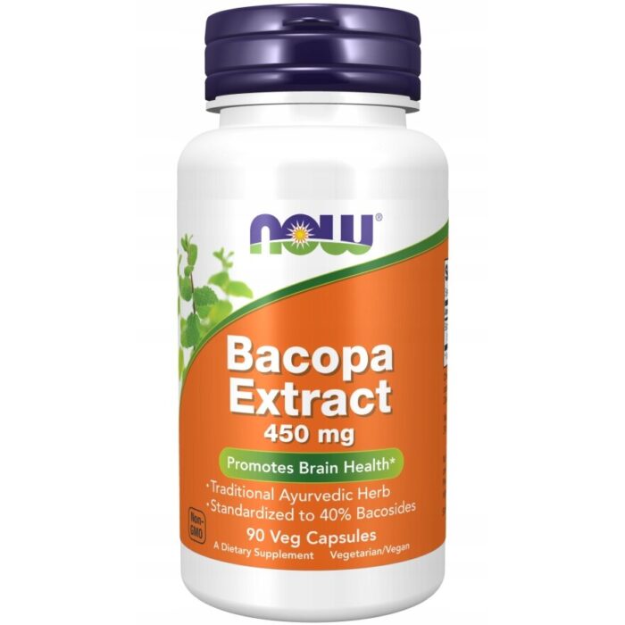 Bacopa Extract, 450mg - 90 vcaps - obrazek 6
