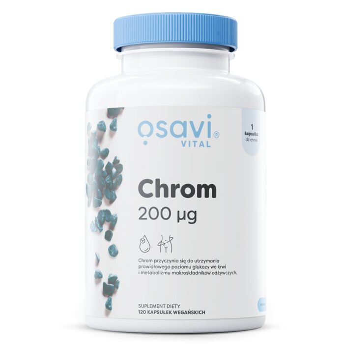 Chrom, 200mcg - 120 vegan caps - obrazek 1
