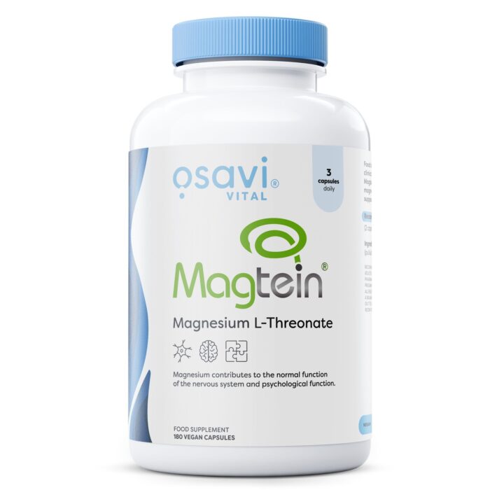 Magtein Magnesium L-threonate - 180 vegan caps - obrazek 1