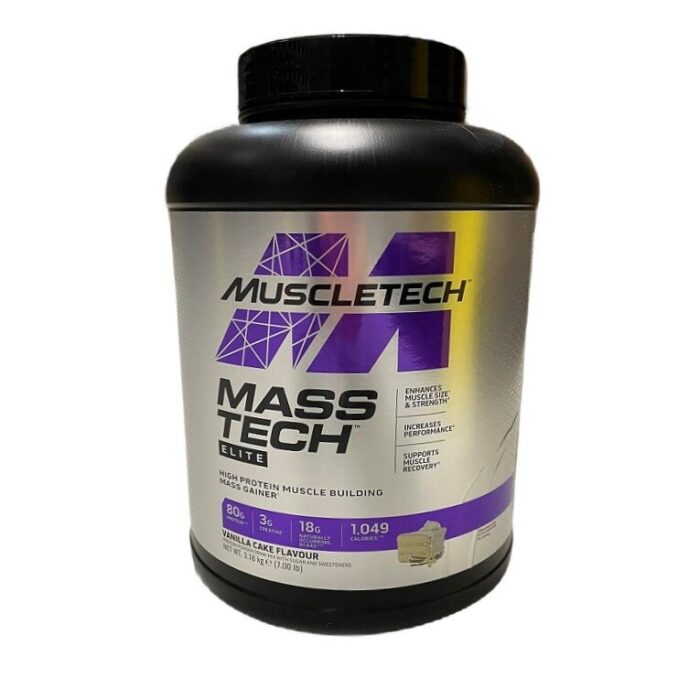Mass-Tech Elite, Vanilla Cake - 3180 grams - obrazek 1
