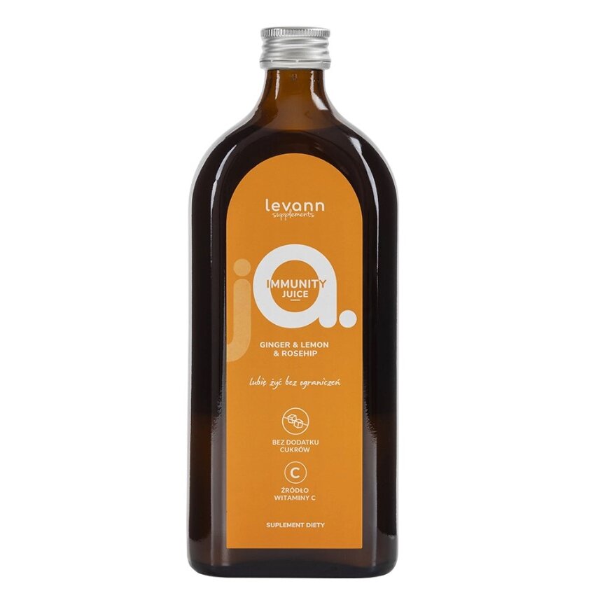 643e0072703ba55c71a98823fbf0139e-1.jpg jA Immunity Juice, Ginger & Lemon & Rosehip - 500 ml. - obrazek 1