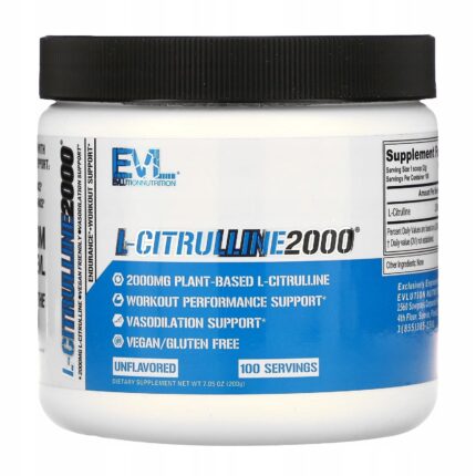 L-Citrulline 2000, Unflavoured - 200 grams