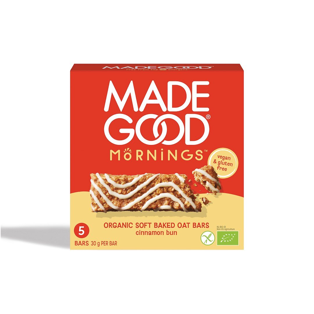 687456216959-1.jpg Miękkie batoniki owsiane z cynamonem bezglutenowe 5 x 30g MADEGOOD BIO - obrazek 1