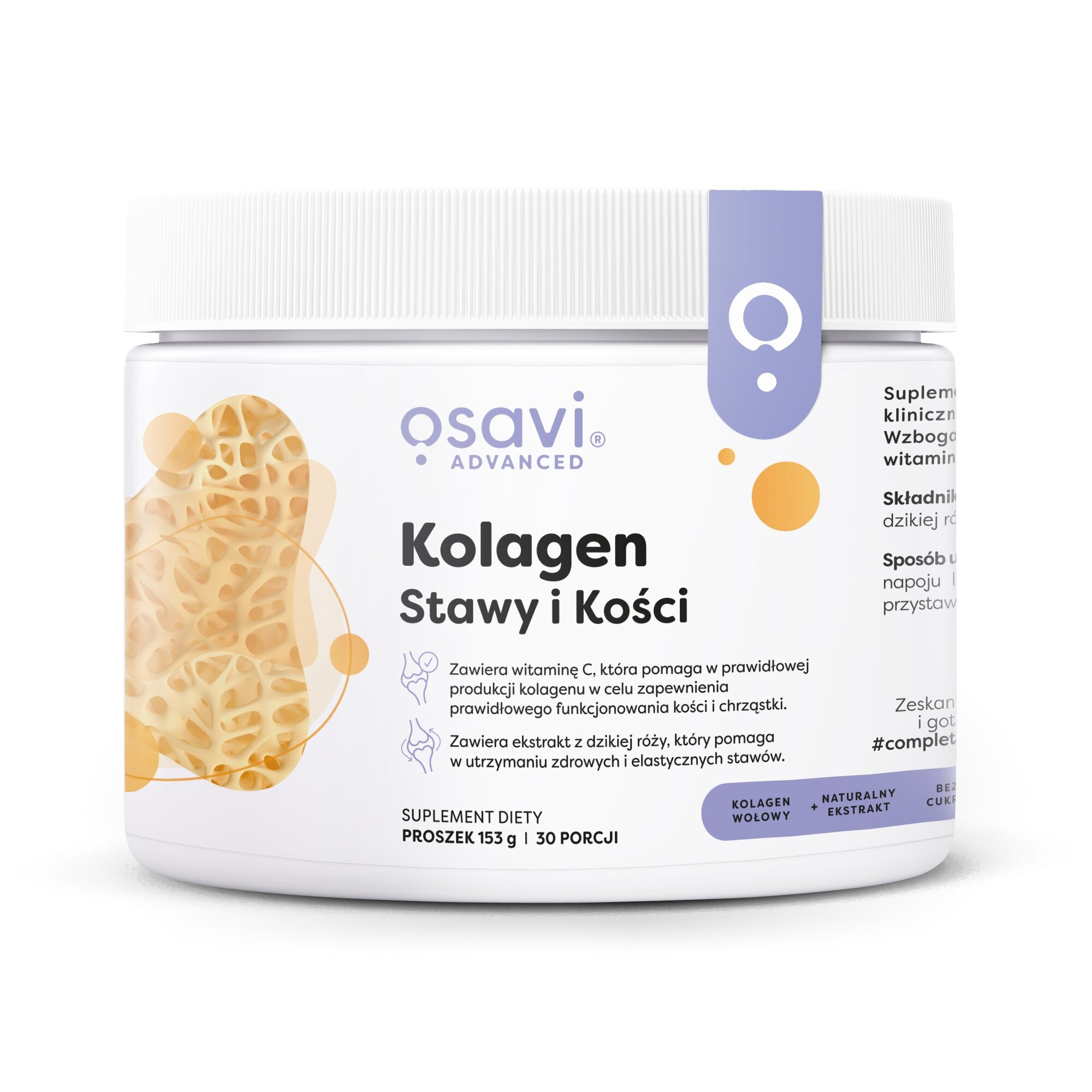 687a128437dcb812ff044a2d65132815-1.jpg Kolagen Stawy i Kości - 153 grams - obrazek 1